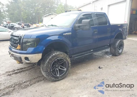 2012 Ford F-150 Xlt из США, поврежденный, VIN 1FTFW1EF3CFC00321